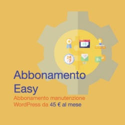 abbonamento easy wordpress wpgarden