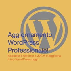 aggiornamento wordpress professionale wpgarden