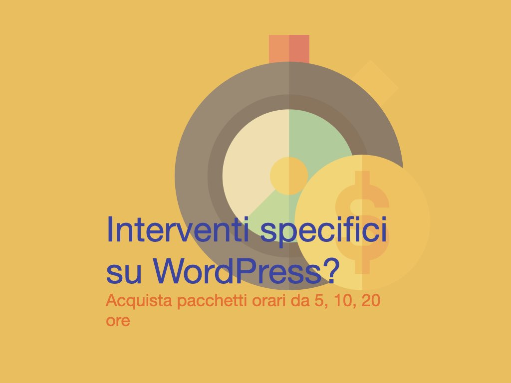 pacchetto orario manutenzione wordpress wpgarden